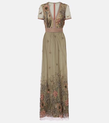 Verzierte Robe | Costarellos