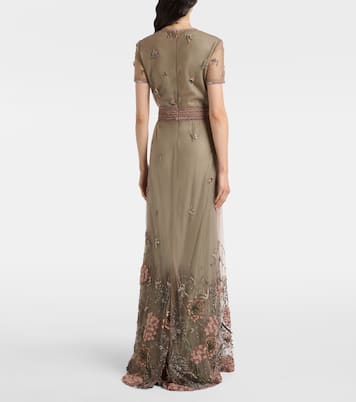 Verzierte Robe | Costarellos