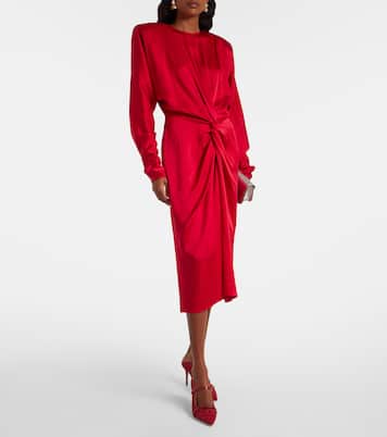 Maureen 85 leather-trimmed lace mules | Malone Souliers