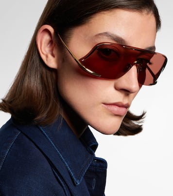 Logo shield sunglasses | Loewe