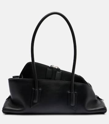 La Passeggiata Small leather tote bag | The Attico