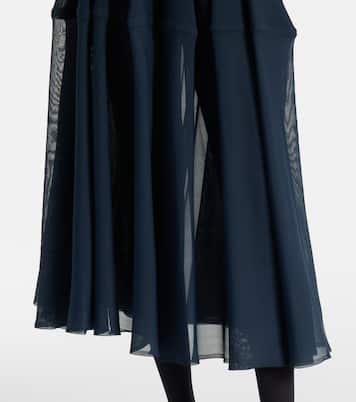 Sheer midi dress | Alaïa