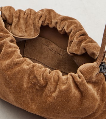Bolso cruzado de ante | Brunello Cucinelli