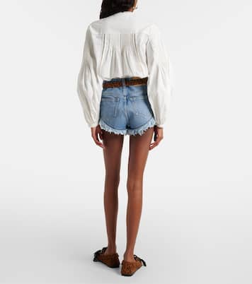 High-Rise Jeansshorts Eneidala | Isabel Marant