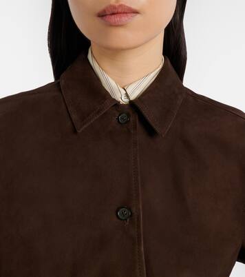 Suede overshirt | Toteme