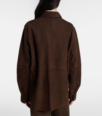 Suede overshirt | Toteme