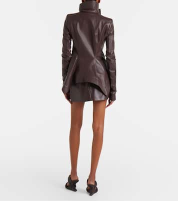 Minifalda Fog de piel | Rick Owens