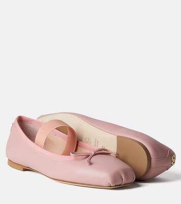 Bailarinas de piel | Dolce&Gabbana Kids