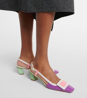 Salones destalonados Belle Vivier de charol | Roger Vivier