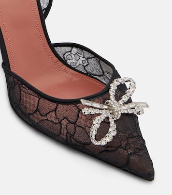 Rosie lace slingback pumps | Amina Muaddi