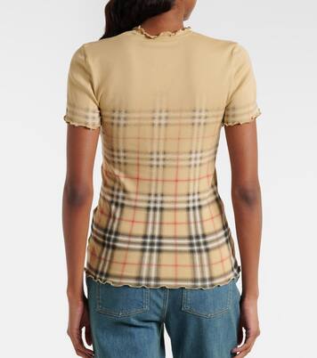 Burberry Check cotton top | Burberry