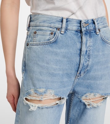 Distressed straight jeans | Acne Studios