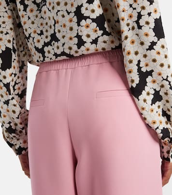 Silk wide-leg pants | Valentino