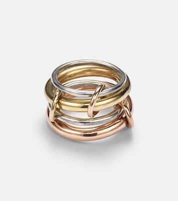 Anelli Cici Rose in oro 18kt e argento | Spinelli Kilcollin