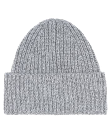 Face ribbed-knit wool beanie | Acne Studios Kids