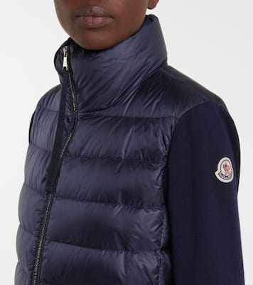 Daunenjacke aus Schurwolle | Moncler