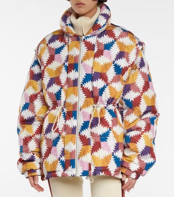 Dalozia convertible printed puffer jacket | Isabel Marant