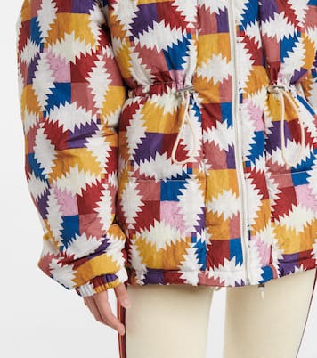 Dalozia convertible printed puffer jacket | Isabel Marant