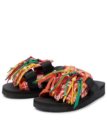 x Suicoke Moto fringed sandals | Alanui