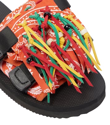 x Suicoke Moto fringed sandals | Alanui