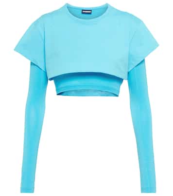 Le Double cropped T-shirt | Jacquemus