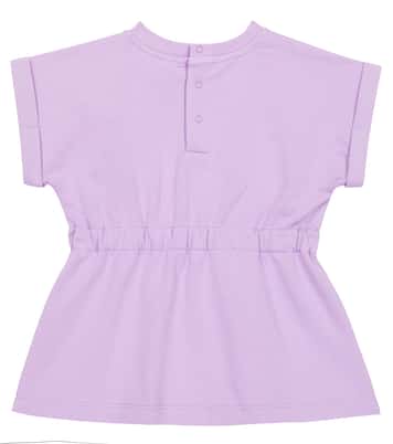 Bebé - vestido en mezcla de algodón | Moschino Kids