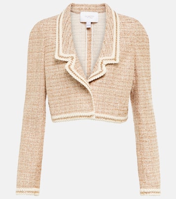 Cropped-Blazer aus Bouclé | Giambattista Valli