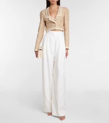 Cropped-Blazer aus Bouclé | Giambattista Valli