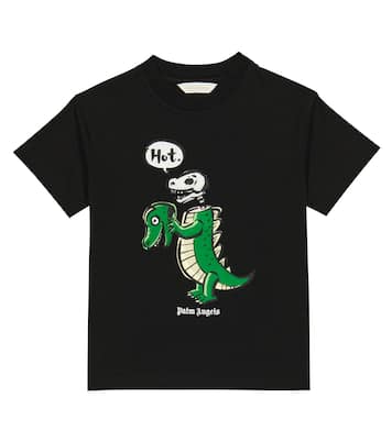 T-Shirt aus Baumwoll-Jersey | Palm Angels Kids