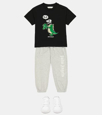 T-Shirt aus Baumwoll-Jersey | Palm Angels Kids