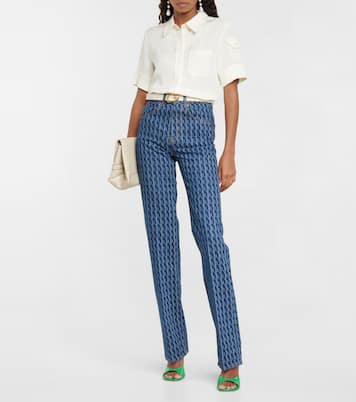 Jeans Julia de tiro medio | Victoria Beckham