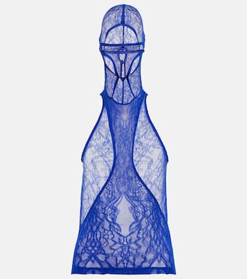 Lace mask top | Dion Lee