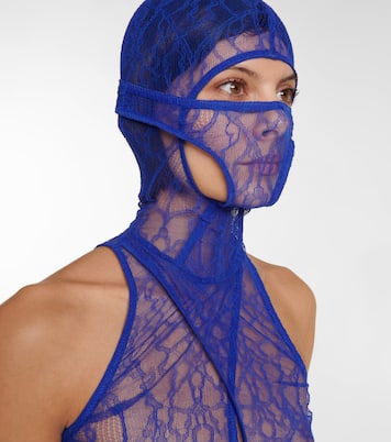Lace mask top | Dion Lee