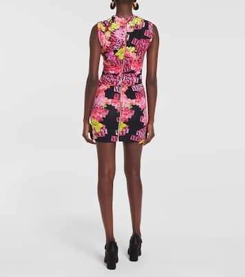 Bedrucktes Minikleid aus Jersey | Versace