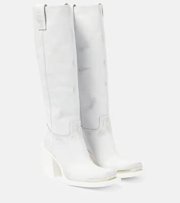 Stiefel aus Leder | Miu Miu