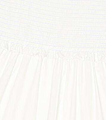 Kleid aus Baumwollpopeline | Self-Portrait Kids