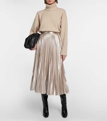 Falda midi Sif plisada | Altuzarra