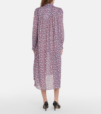 Eliane floral-print cotton midi dress | Marant Etoile