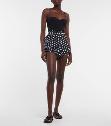 Shorts Marilyn in crêpe de chine | Alexandra Miro