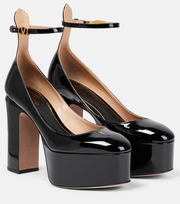 Tan chunky heels hotsell