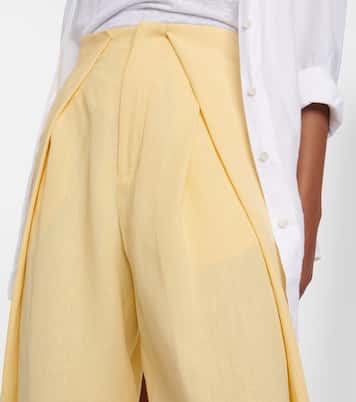 Jupe-culotte en lin | Loro Piana
