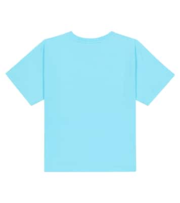 Camiseta de jersey de algodón estampada | Moschino Kids