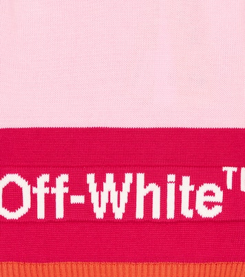 Sudadera de algodón en intarsia | Off-White Kids