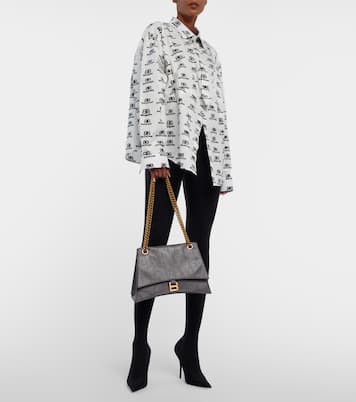 Sac Crush Medium en cuir | Balenciaga