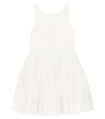 Abito in cotone seersucker | Polo Ralph Lauren Kids