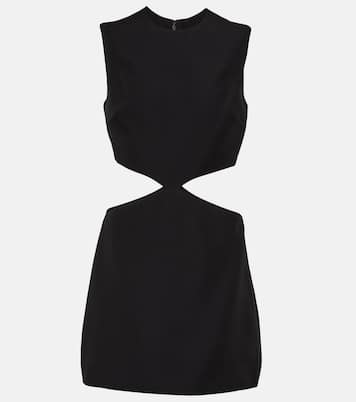 Miniabito in lana e seta con cut-out | Valentino