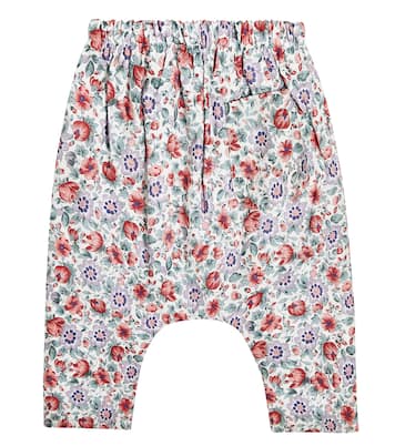 Bébé – Pantalon Alex en coton à fleurs | La Coqueta