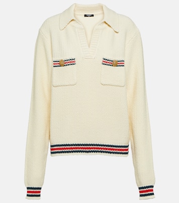 Jersey de punto adornado | Balmain
