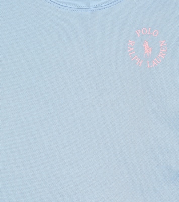 Sudadera en mezcla de algodón con logo | Polo Ralph Lauren Kids