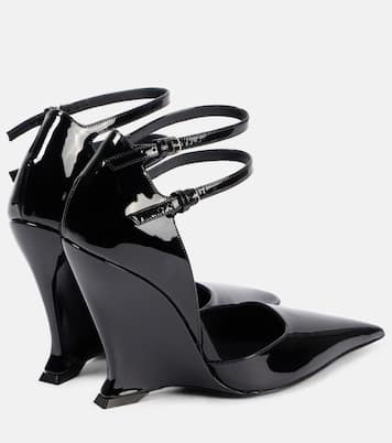 Chaussures compensées en cuir verni | Ferragamo